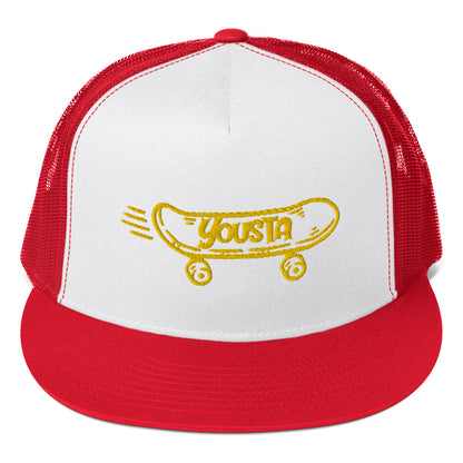 skate board Trucker Cap
