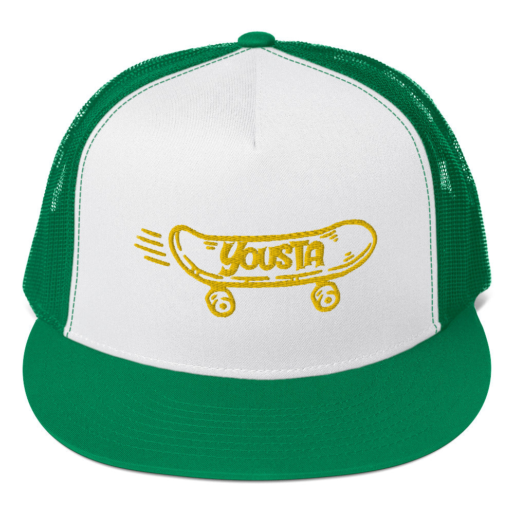 skate board Trucker Cap