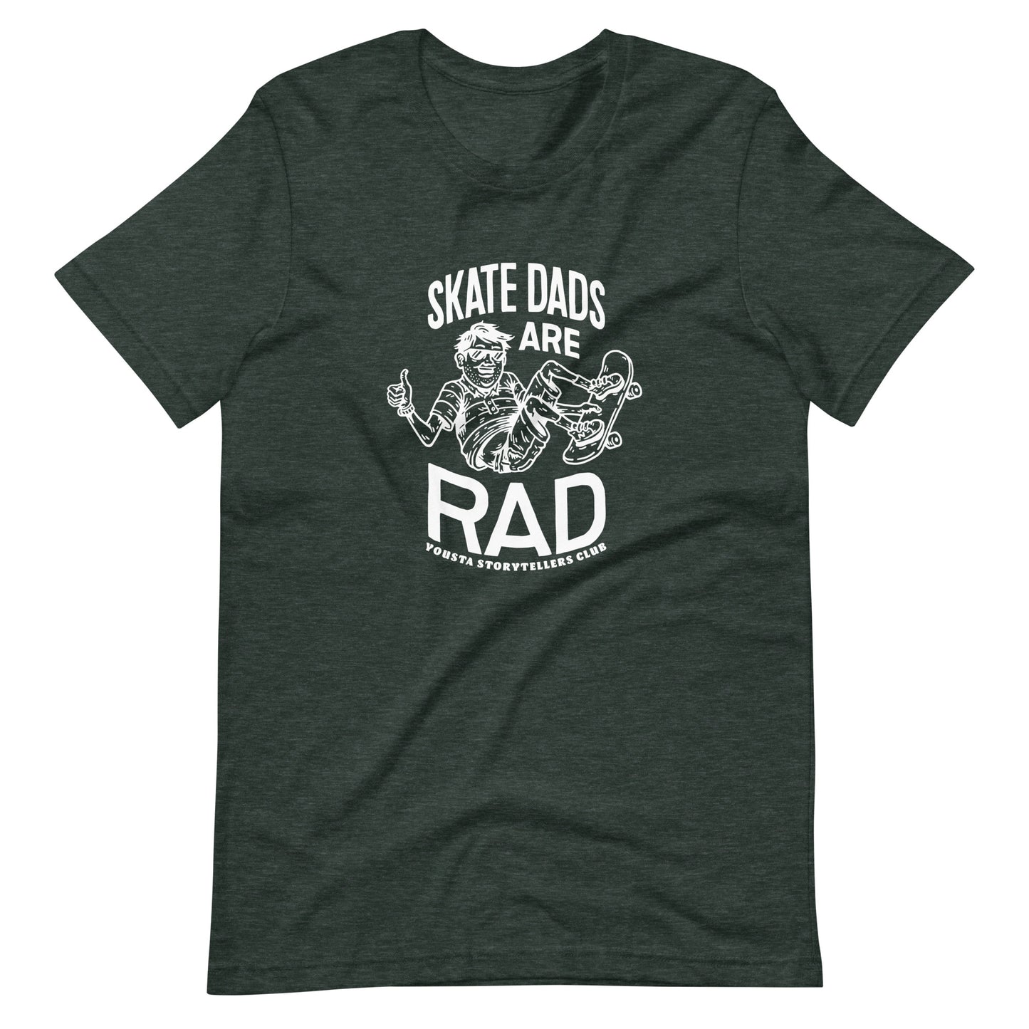 SKATE DADS ARE RAD Unisex t-shirt