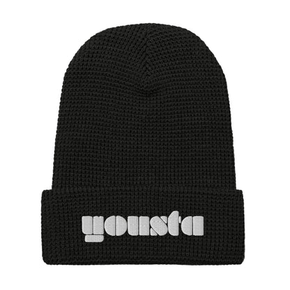 YOUSTA "Futurist" logo waffle beanie